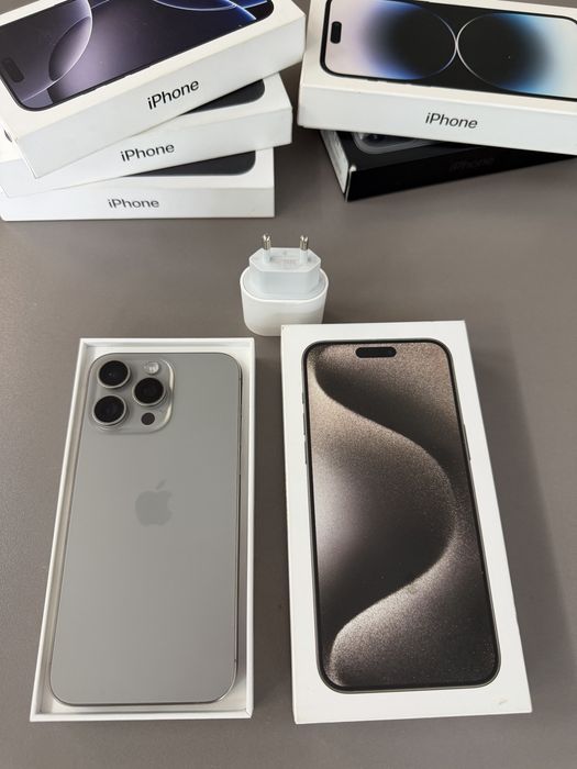 I phone 15 pro max като нов 94% батерия