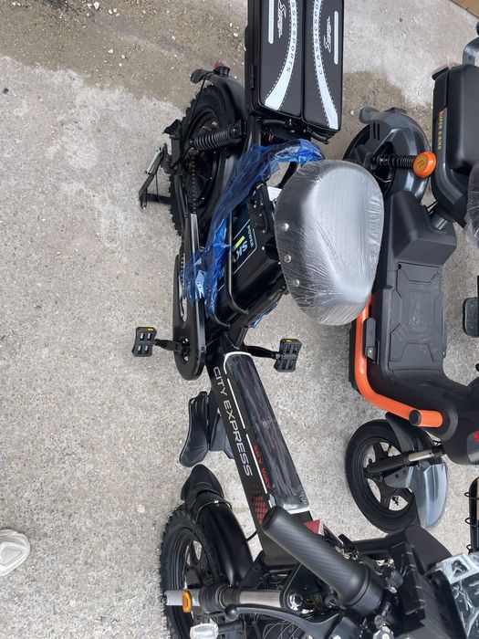 Электровелосипед Skyway City Express Черный