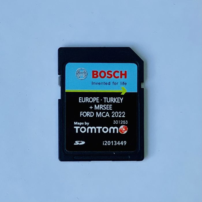 FORD MCA - GPS Navi SD CARD Europa EST-WEST 2022-2023