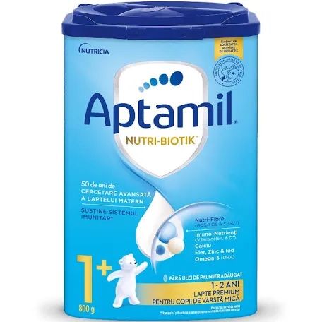 3 cutii Aptamil 1+ la 180 de lei