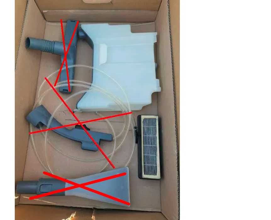 Перяща прахосмукачка Zelmer Aquawelt 919.0 1600 W на части