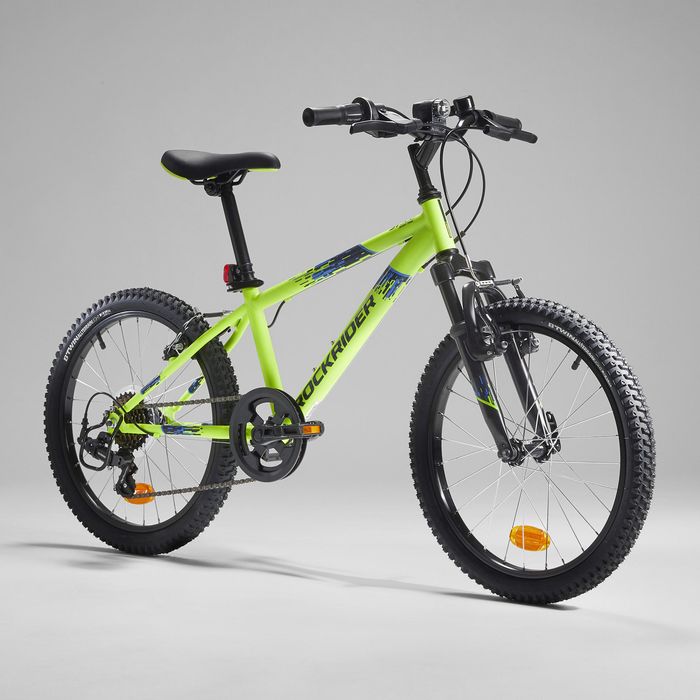 Bicicletă Mtb Rockrider St500 20" Galben fluo - (SecondHand) Decathlon