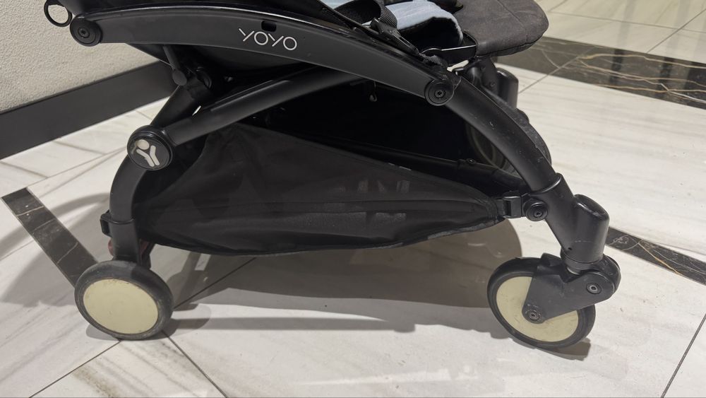 Коляска уоуо, цвет бирюзовый