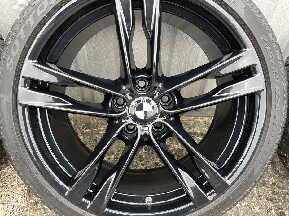 BMW 5/6серия f10/f11/f06/f12/f13 ОРИГИНАЛНИ АЛУМИНИЕВИ ДЖАНТИ 20’ МОДЕЛ: 373M С ГУМИ