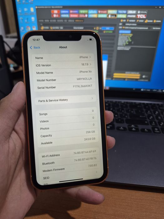 iPhone XR-17 PRO 256GB
