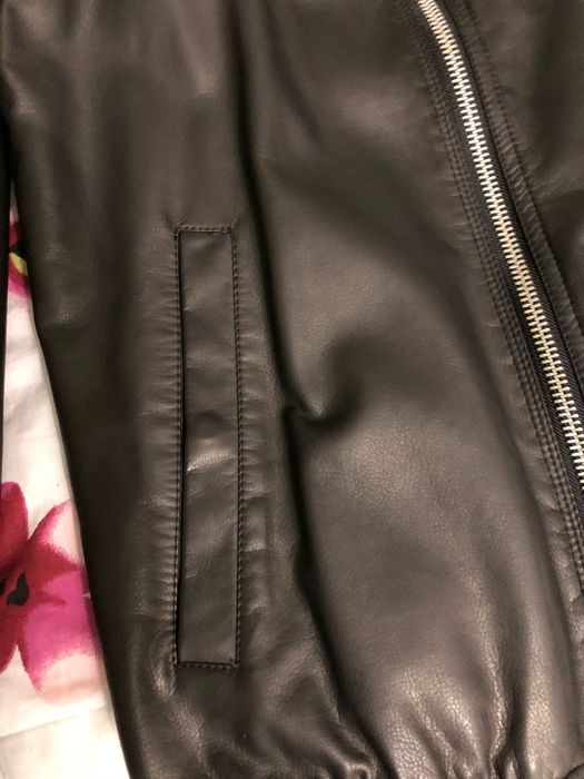 Greaca biker din piele ecologica