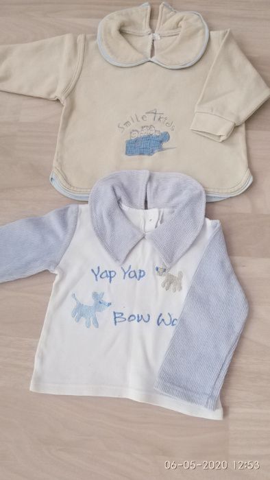 бебешки блузки от 0-12 месеца