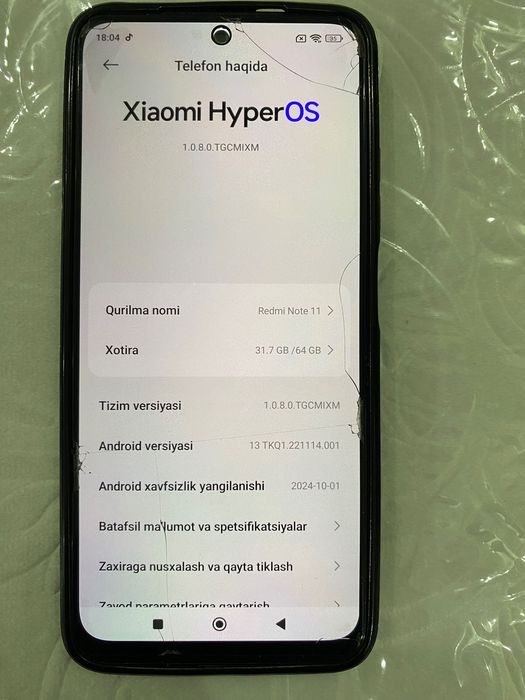 Redme Note 11 Telefon sotiladi