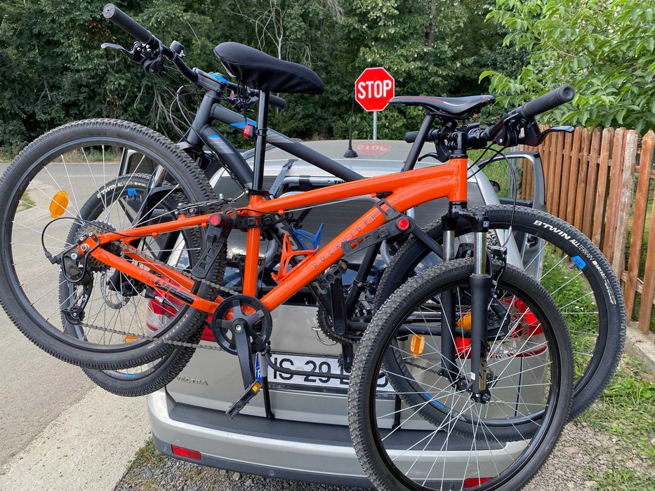 Suport auto 3 biciclete Thule ClipOn 9104 / 01 (pentru hayon)