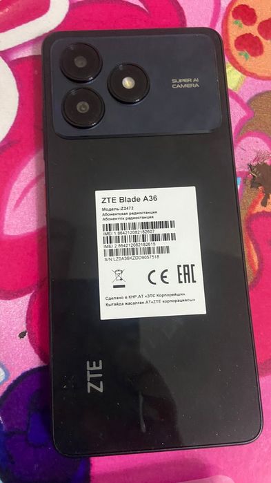 ZTE Blade A36новый