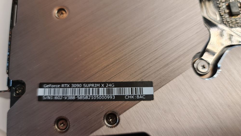 Placa video MSI RTX 3090 Suprim X