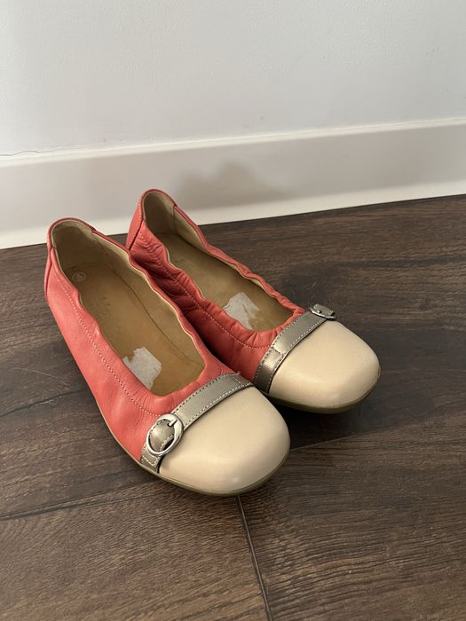 Balerini Padders 100% piele naturala, Eu 37