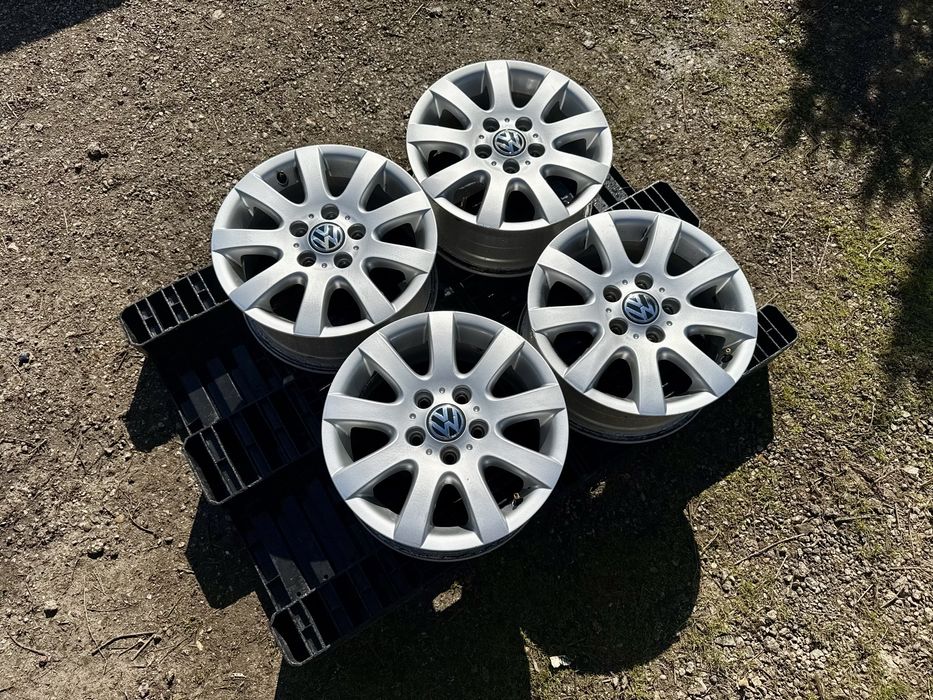 4бр.Алуминиеви джанти 15цола 5x112 за Vw Caddy,Golf,Skoda,Seat,Audi
