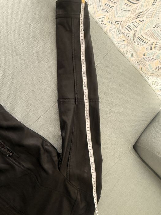 Черно кожено яке Tom Tailor