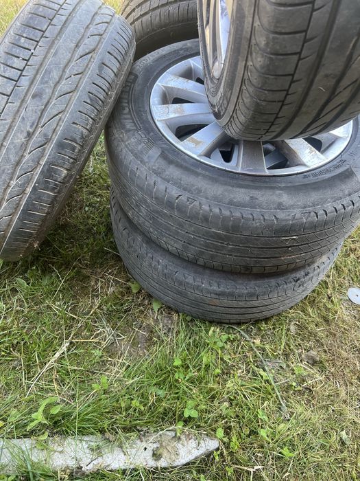 Jante cu cauciucuru de vara  5*112 R16