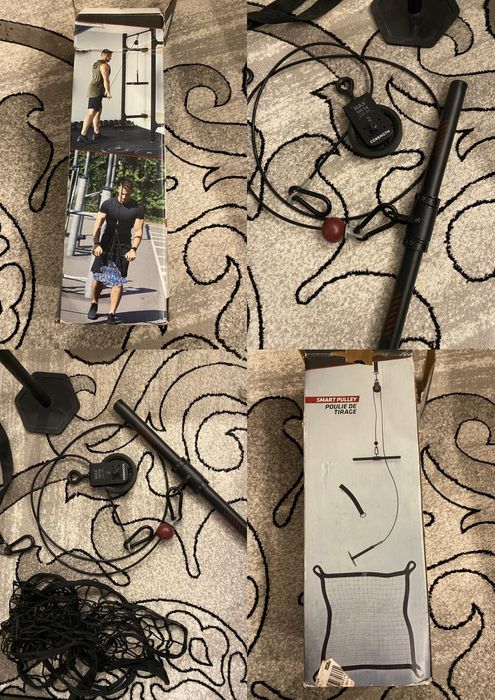 Scripete fitness Corength Smart Pulley, negru