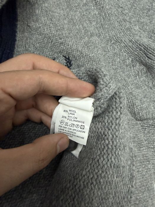 Fred Perry Вълнена Мъжка Жилетка / М / Оригинал