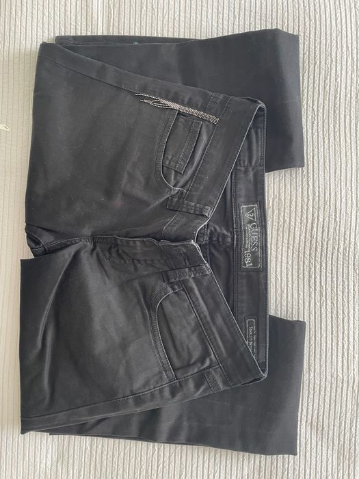 Черен Панталон Guess