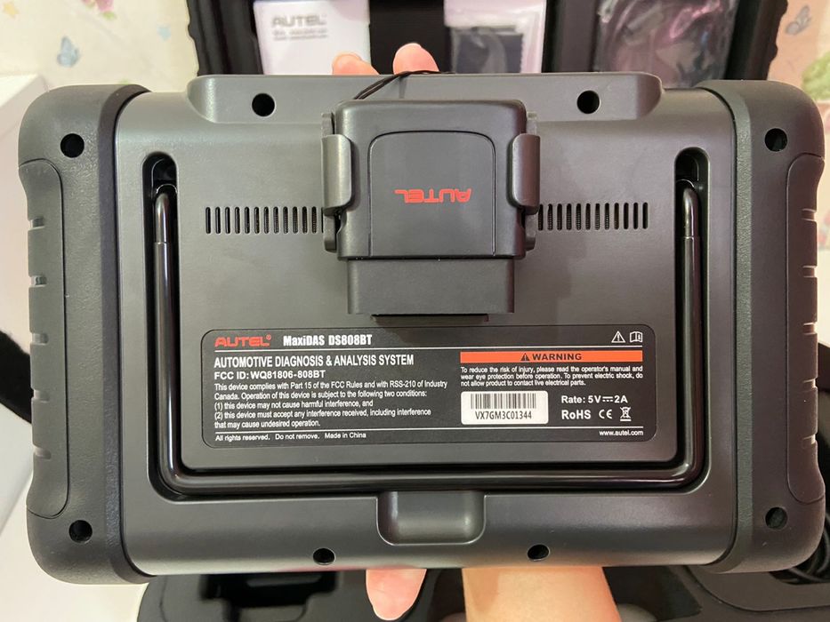 Autel мультимарочный автосканер MaxiDAS DS808BT