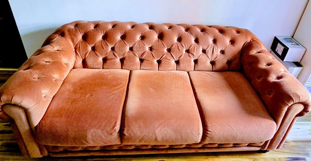 Set canapea + doua fotolii Chesterfield