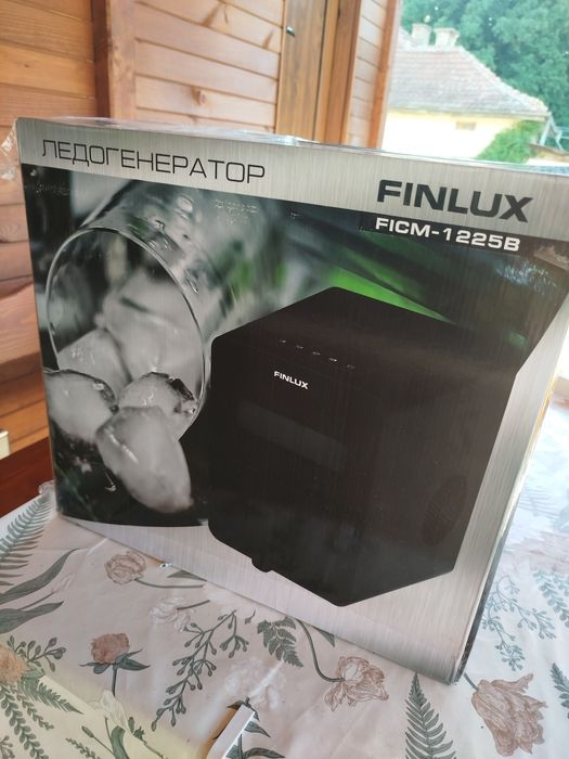 Ледогенератор Finlux FICM-1225B, Нов