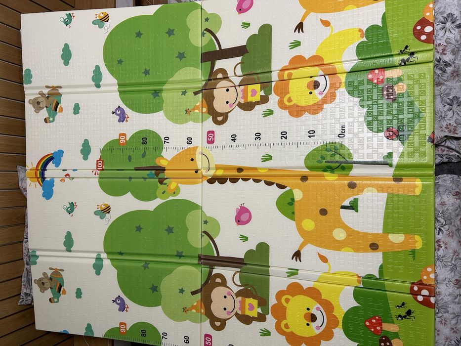 Детски килим за игра и пълзене от пяна