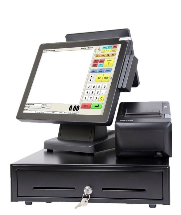 НОВЫЙ POS- моноблок с чековым принтером