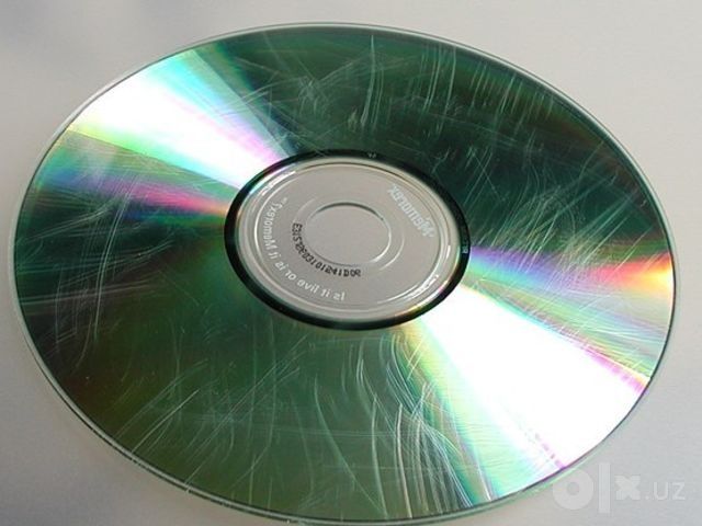 CD DVD o‘qilmaydigan disklarni tiklash xizmati