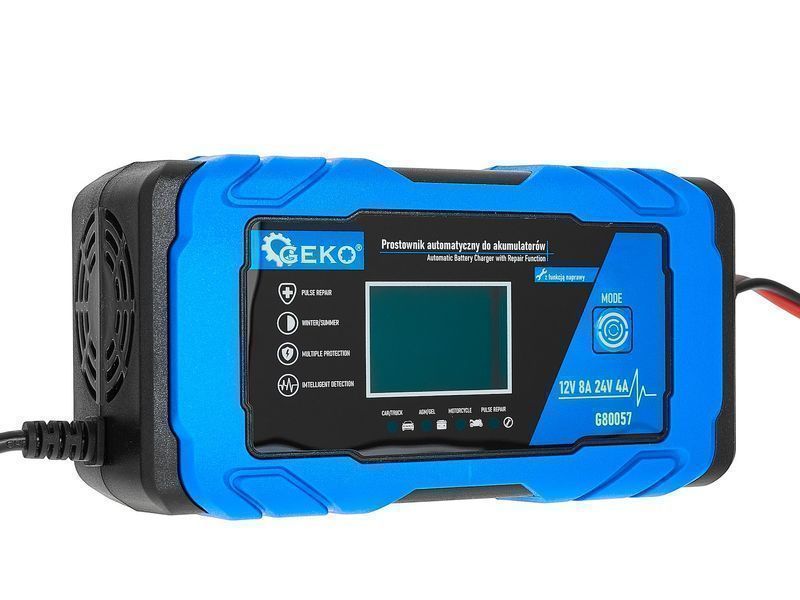 Зарядно устройство за автомобилни и мотоциклетни акумулатори с 12/24v