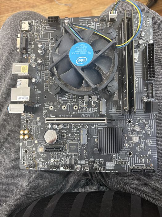 процессор 10400f   H510m