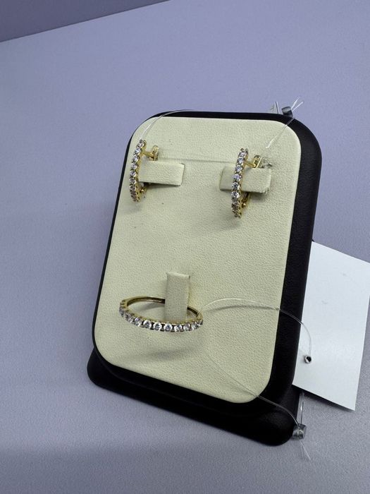 Золотой комплект  с камнями#MA/А