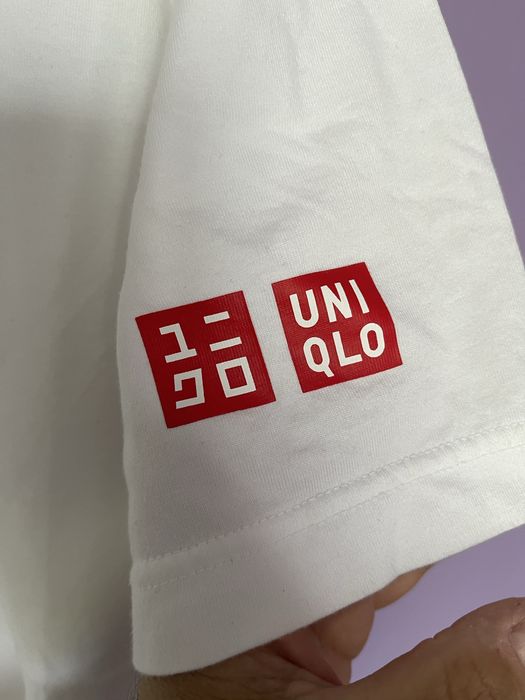 L Тениска Uniqlo Wimbledon Roger Federer Djokovic Nadal Nike Jordan