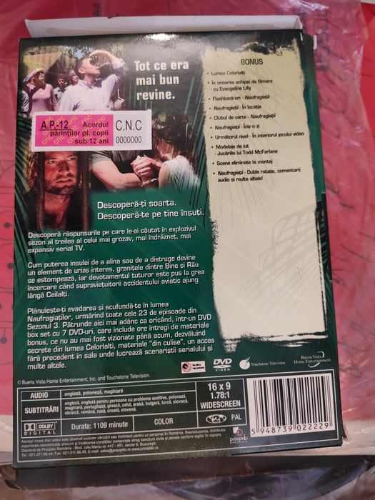 Dvd Naufragiatii/Lost