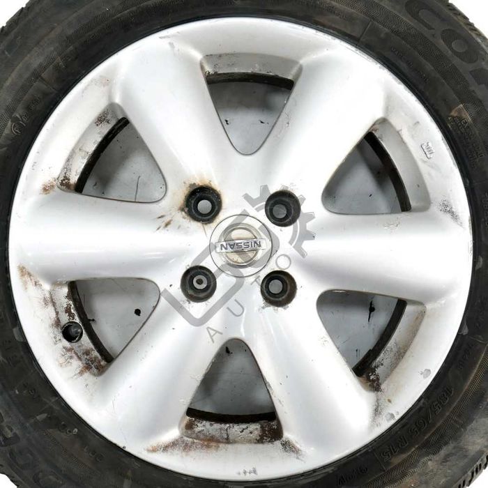 Алуминиеви джанти 4x100 с гуми R15 Nissan Note I (E11) ID:146597