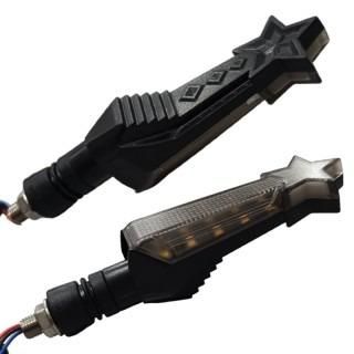 Мигач за Мотоциклет LED Бягащ+Дневна R280