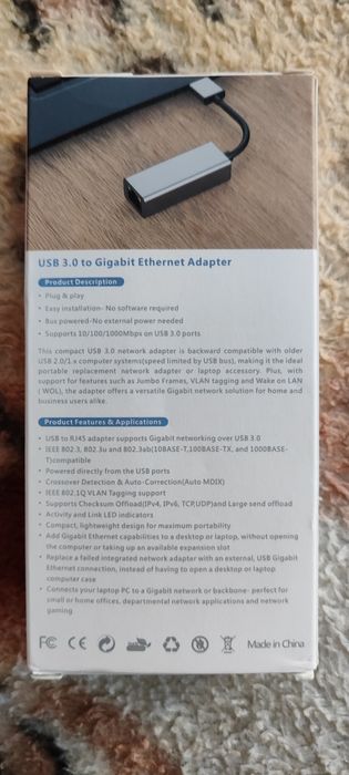 Интернет адаптер usb 3.0