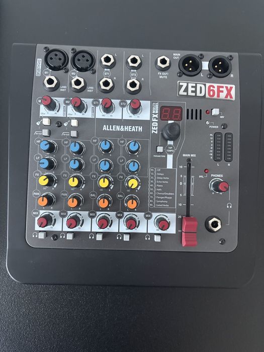 Vand mixer audio  ALLEN & HEATH ZED 6FX