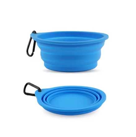 Сгъваема купичка за куче – 350 ml за разходка и пътуване