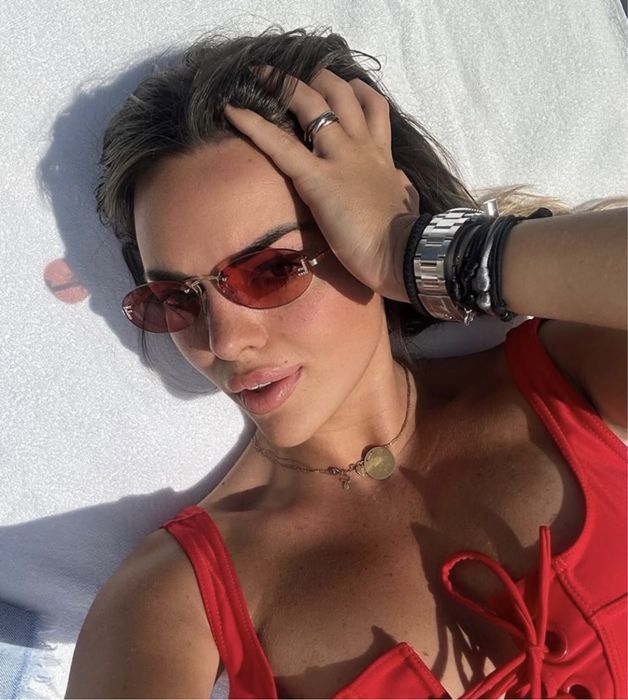 Fendi розови очила