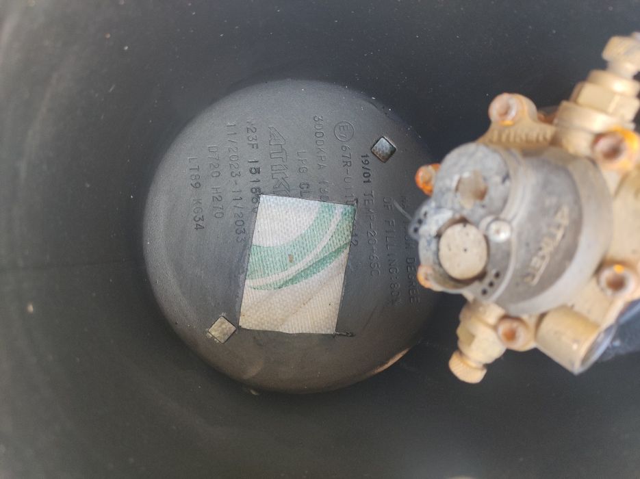 Propan gigant tabletka 89 litrlik.