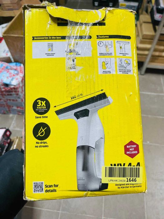 Aspirator pentru geamuri Kärcher WV 4-4 Plus