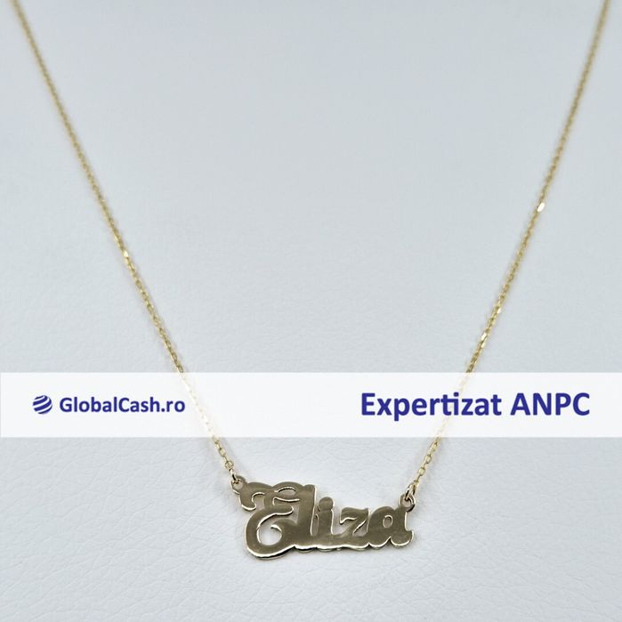 Lant cu pandantiv din aur de 14k, 2.35g | GlobalCash.ro #CF108082