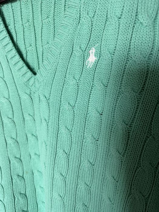 Ralph Lauren Pulover Verde Marin M