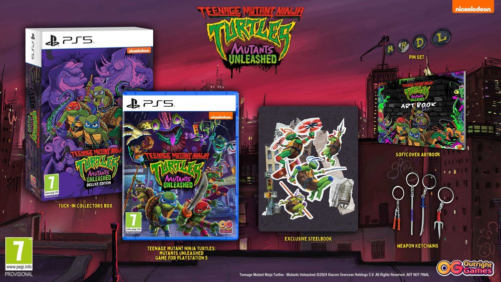 Teenage Mutant Ninja Turtles: Mutants Unleashed - Deluxe Edition (PS5)