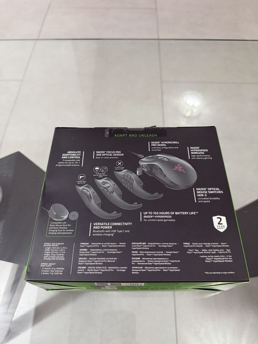 Mouse gaming 20 butoane Razer Naga V2 Pro , 30K DPI • NOU / SIGILAT •