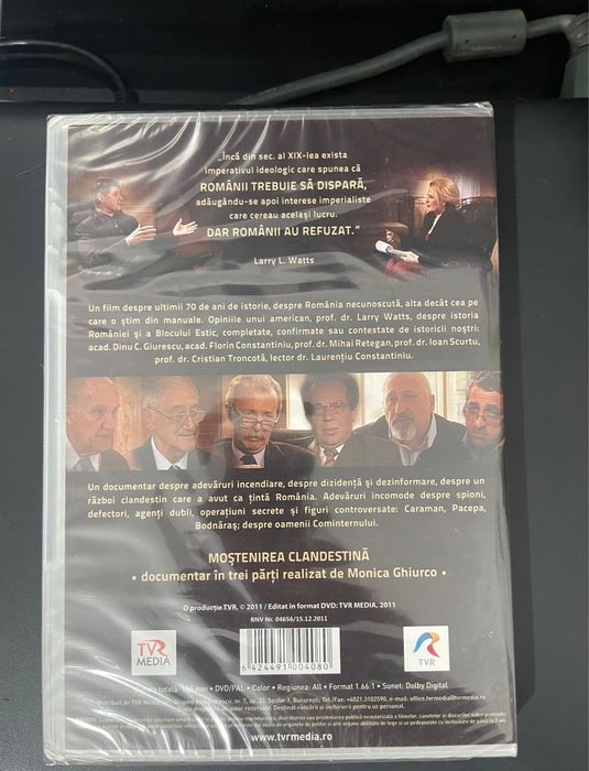 Moștenirea clandestină – Film documentar – DVD – Sigilat, nou