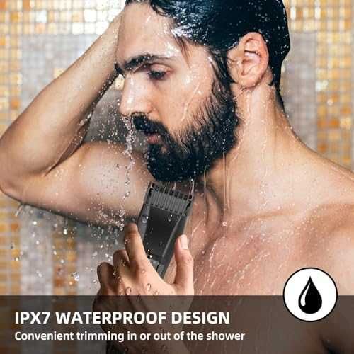 Нов Тример за брада и тяло 20 степени, LED дисплей, прецизен нож мъже