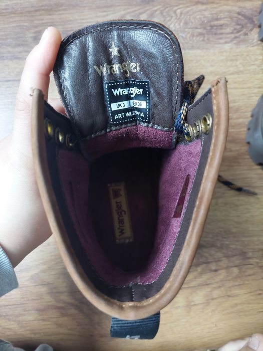 Ghete din piele Wrangler