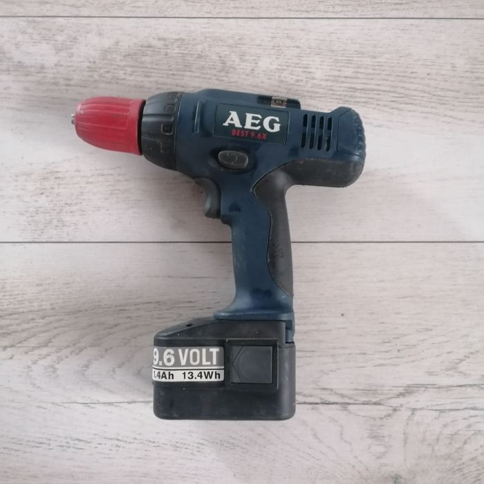 Autofiletanta, bormasina AEG cu acumulator, 14.4 AH, import Germania