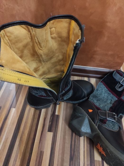 Cizme damă piele naturală ART